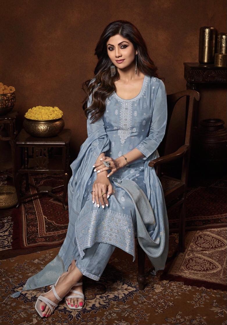 Elegance Redefined: Introducing Shilpa-3 - A Symphony of Luxurious Fabrics - Image 3