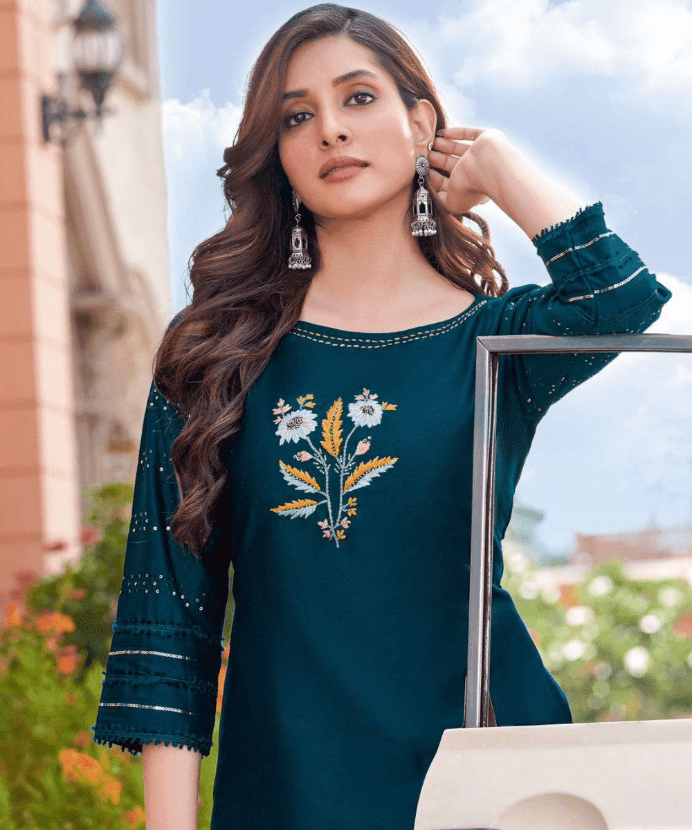 Elevate Your Summer Style with Wooglee's Maryam Vol 2 Kurtis - Chic, Comfortable, and Sophisticated Fashion for Every Occasion